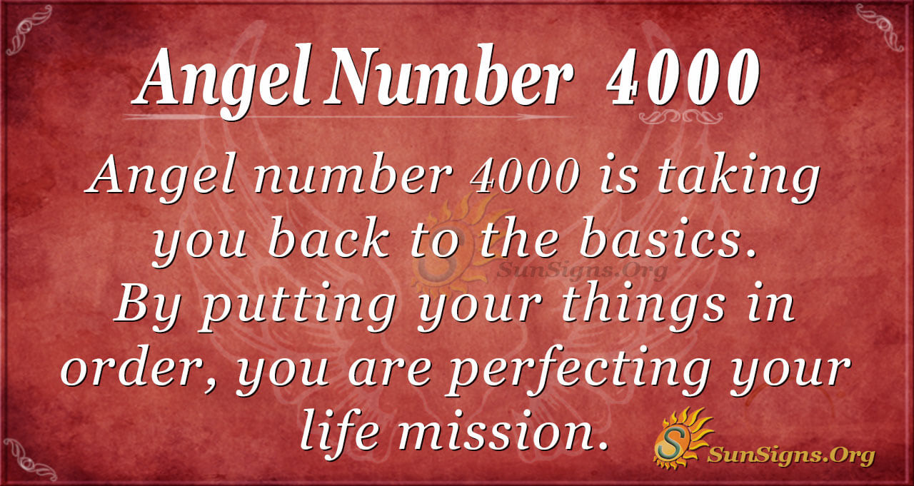 4000 In Relation To Love