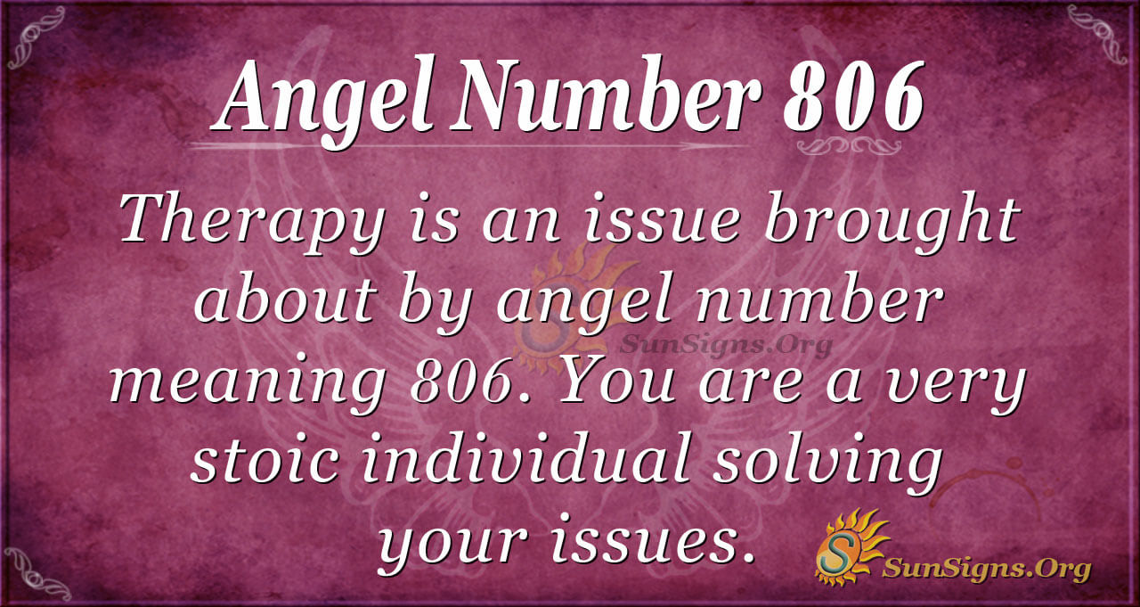 806 Angel Number And Synchronicity