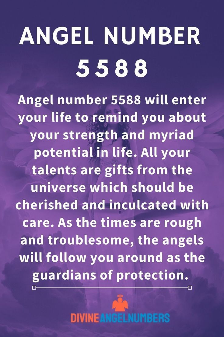 Angel Number 5588