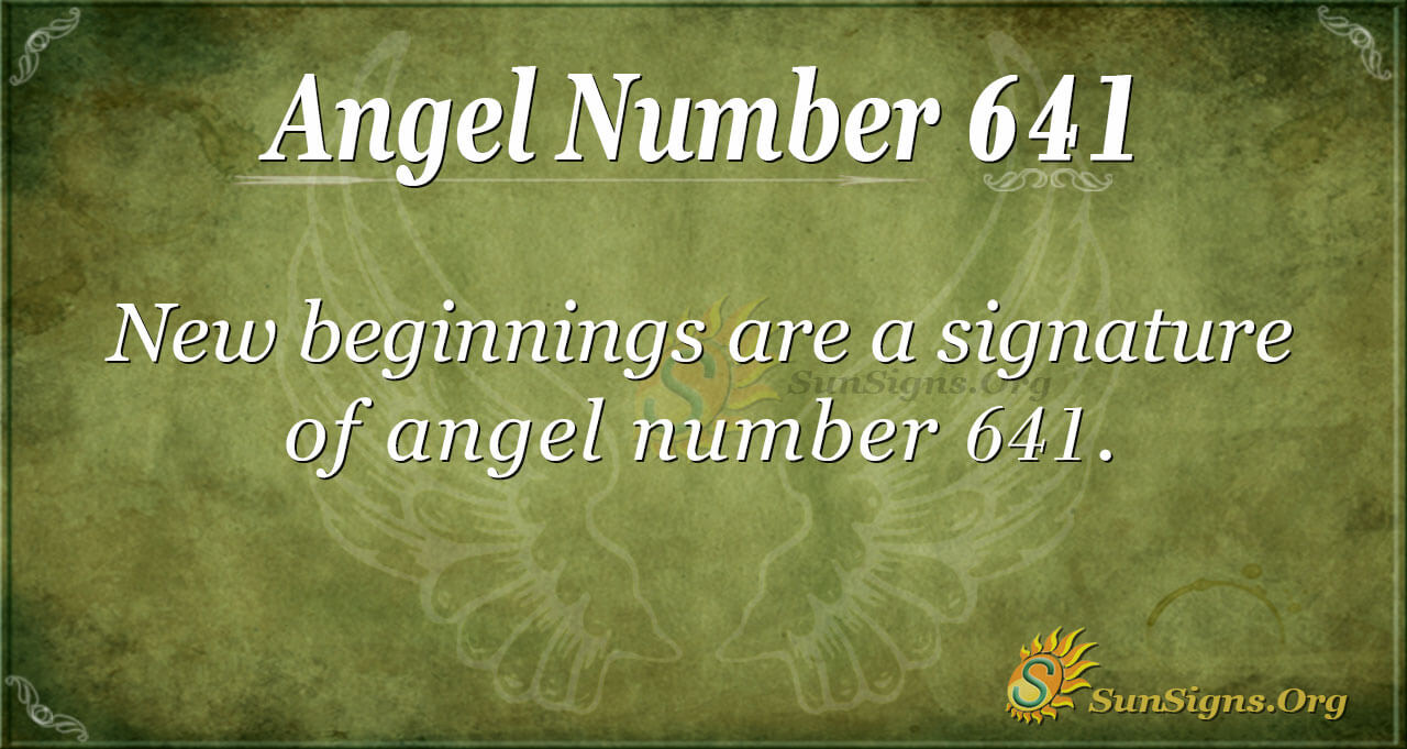 Numerology Of 641