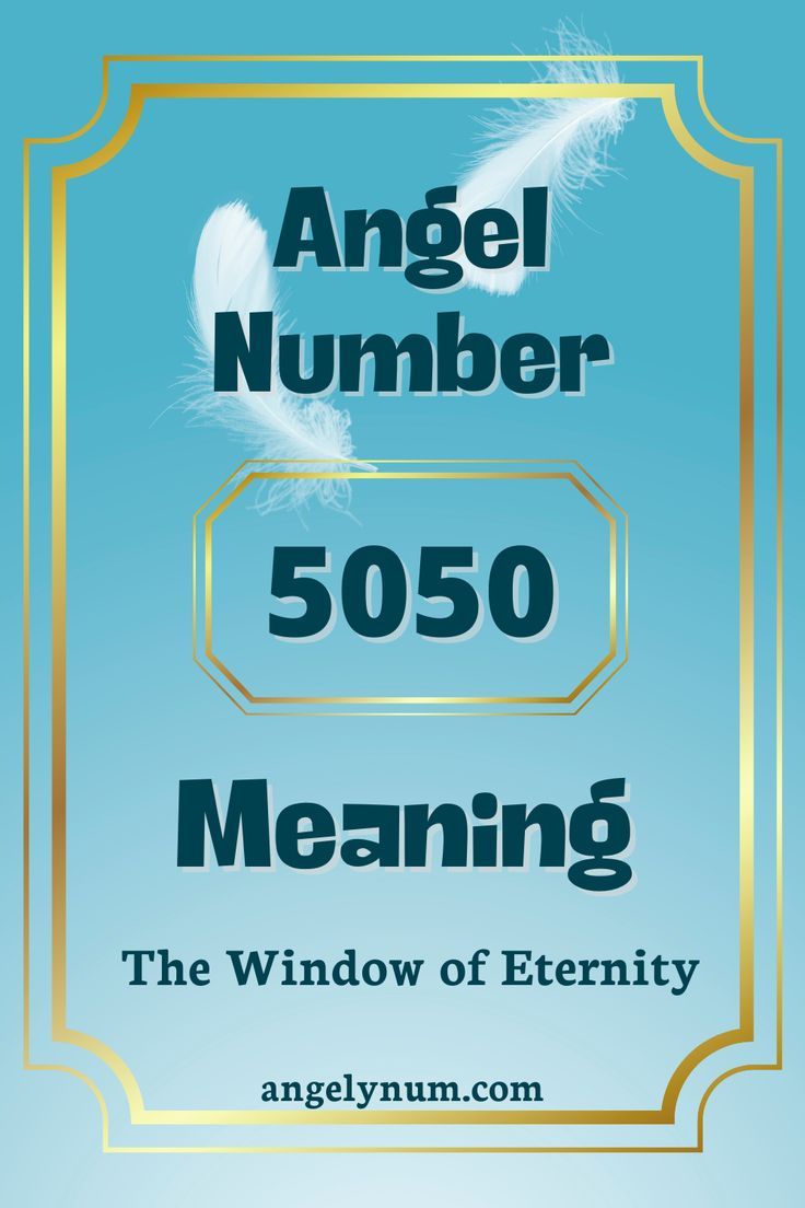 Numerology Of Angel Number 5050