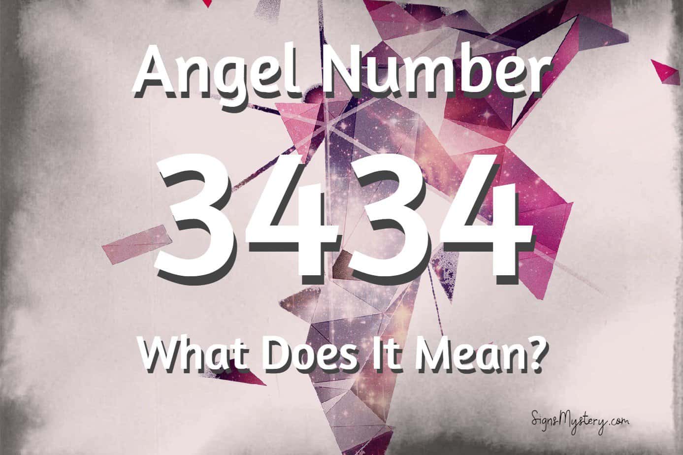 Spiritual Meaning Of Angel Number 3434