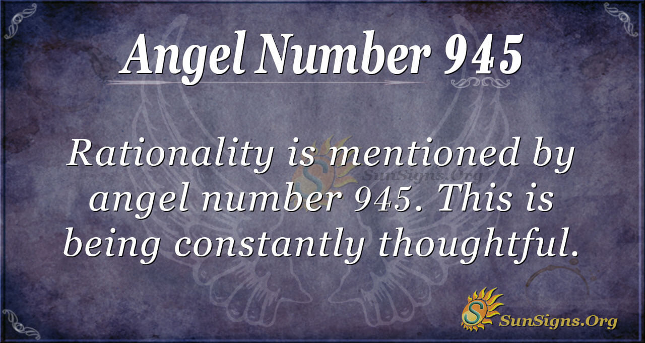 Symbolism Of 945 Angel Number