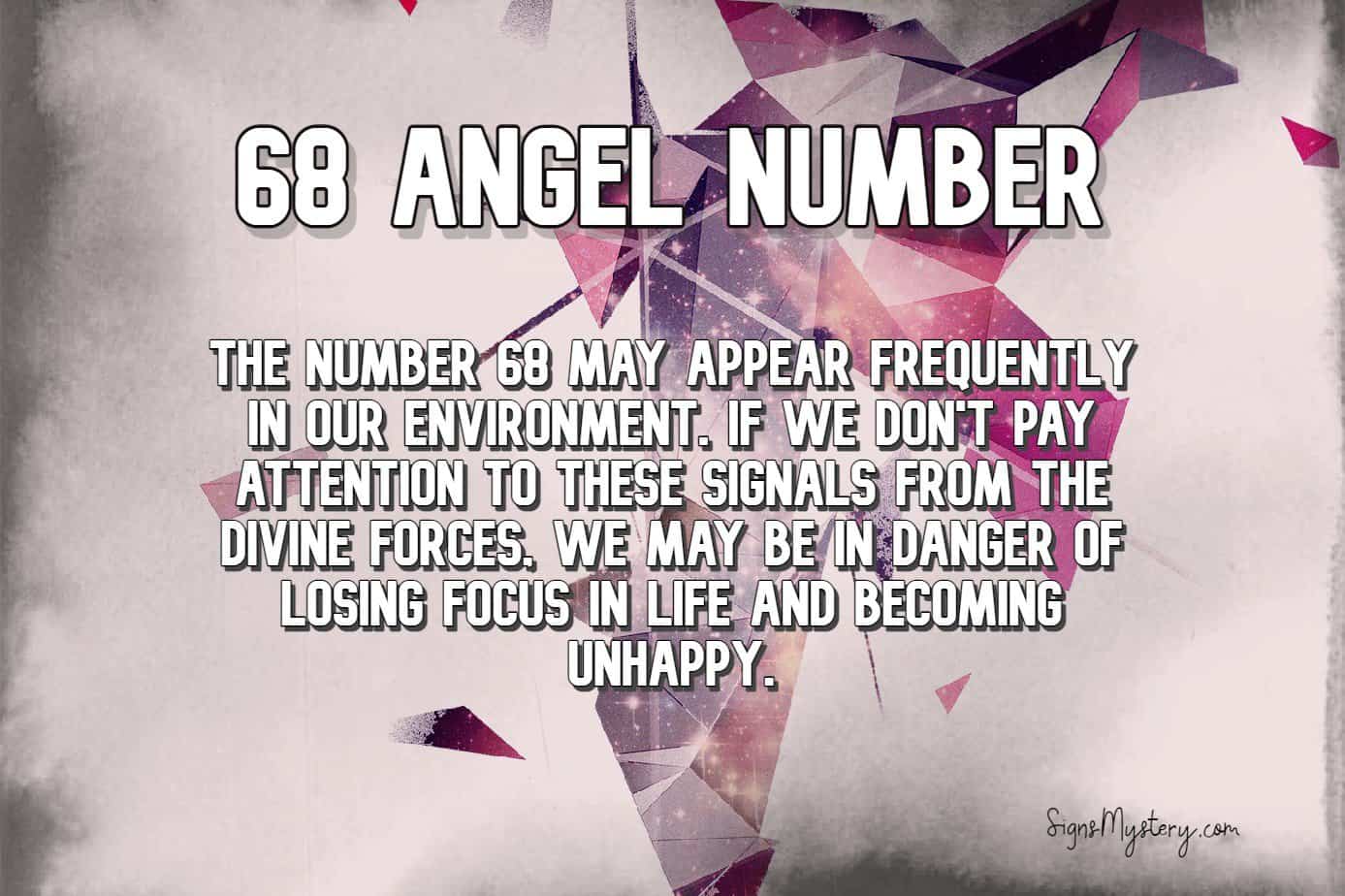 The Meaning Of Number 68