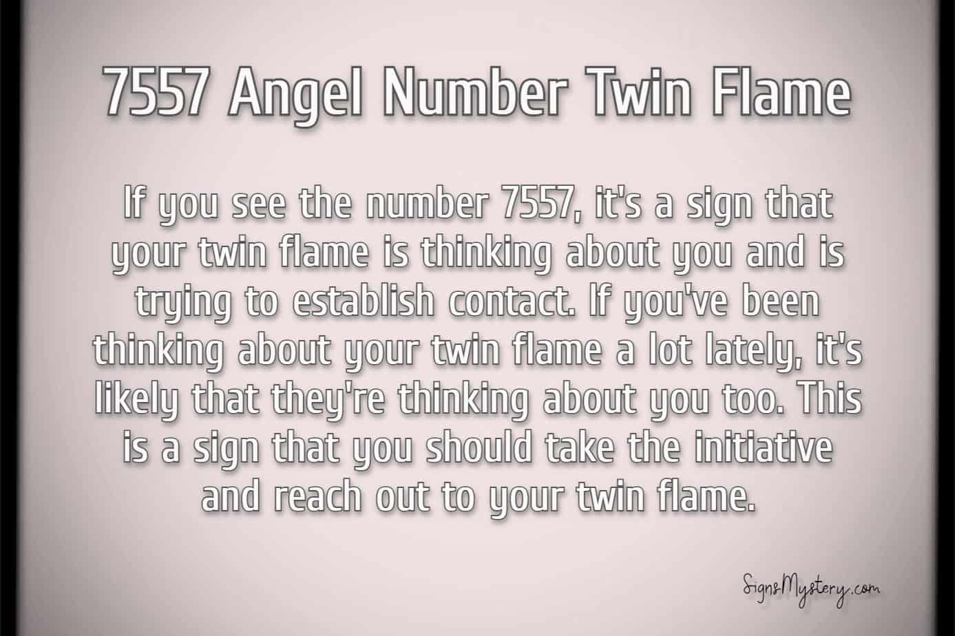 What Does The 7557 Angel Number Represent?