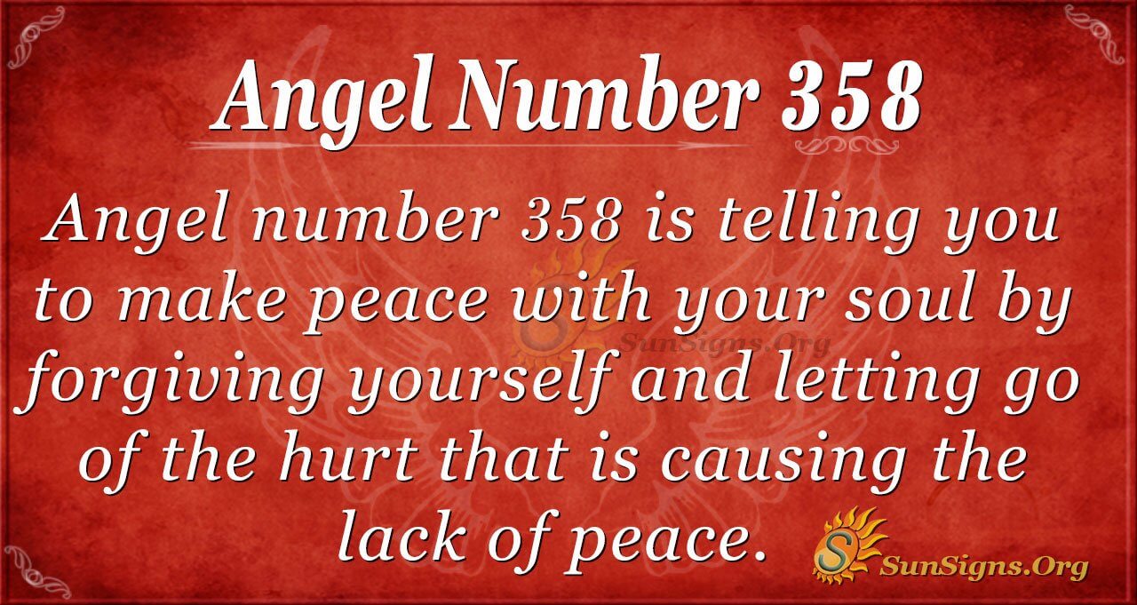 What Is Angel Number 358?