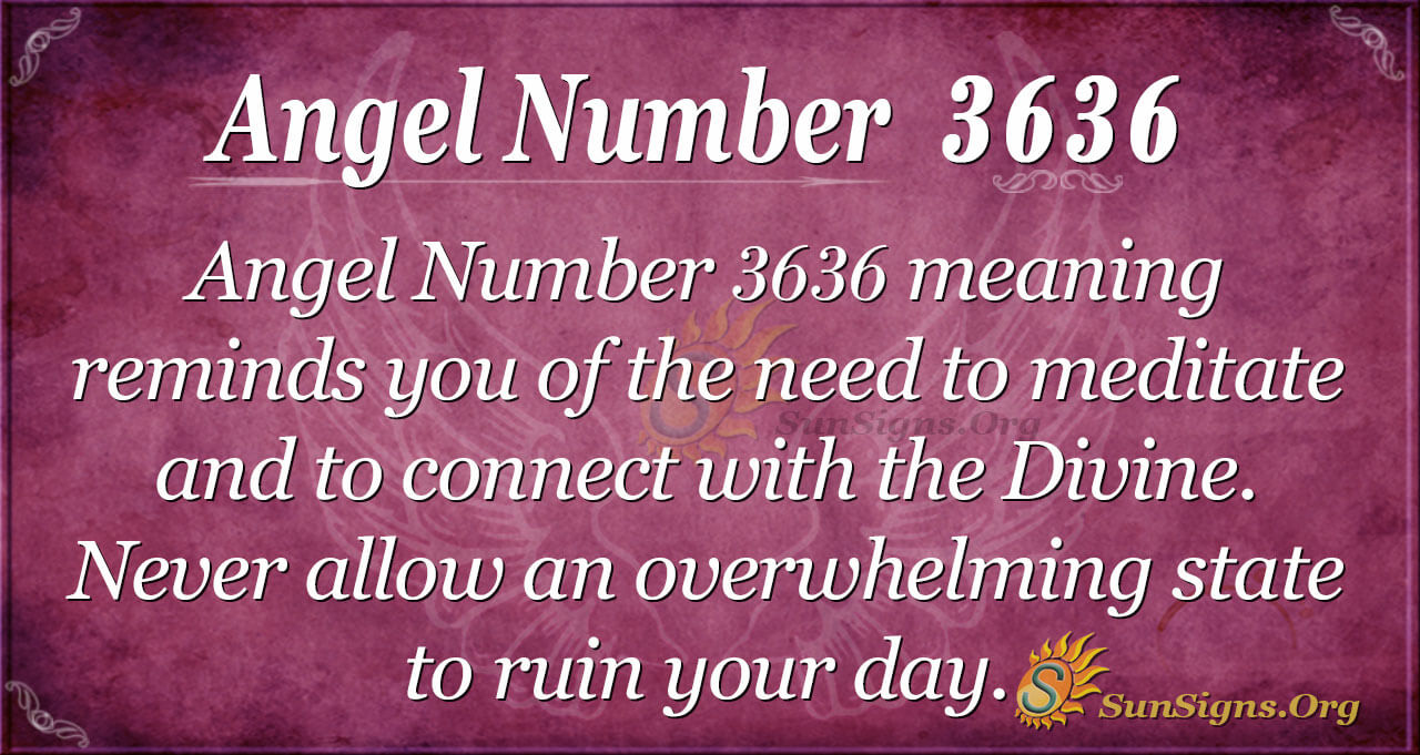 What Is Angel Number 3636?