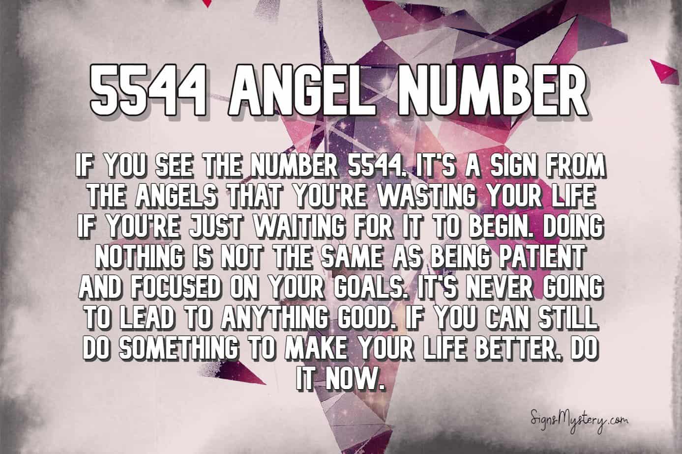 What Is Angel Number 5544?