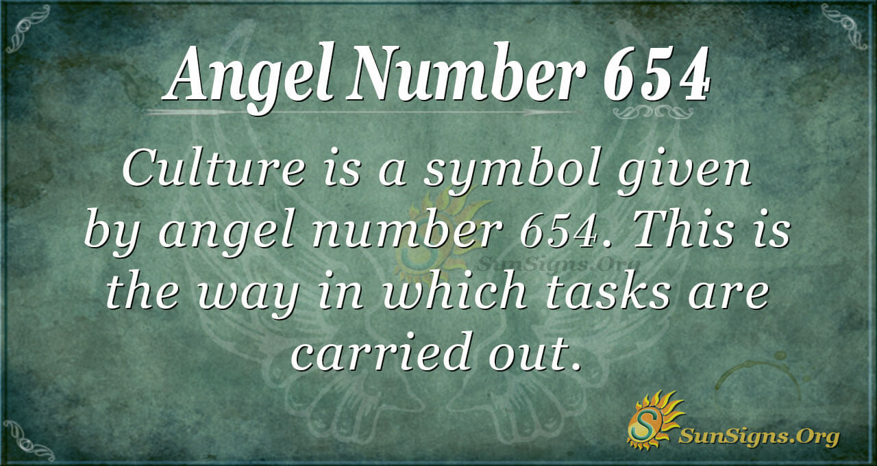 What Is Angel Number 654?