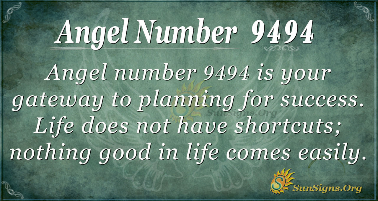 What Is Angel Number 9494?