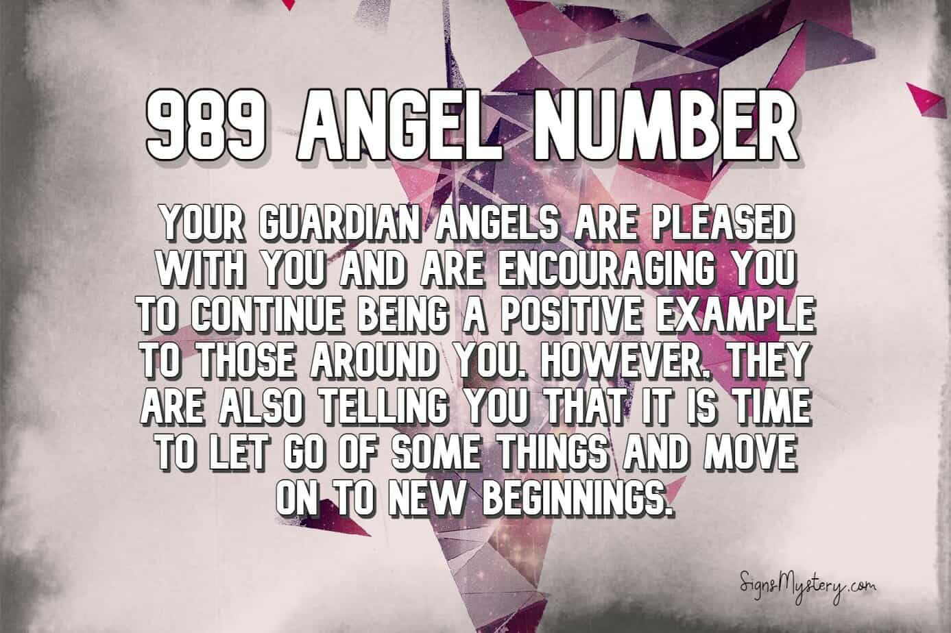 What Is The Meaning Of 989 Angel Number?